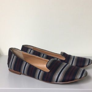 J. Crew Striped Loafers
